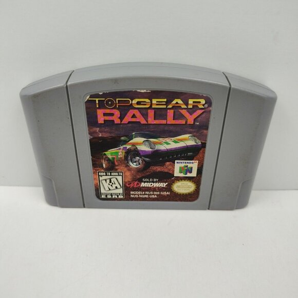 Top Gear Rally (Nintendo 64 N64, 1999) Racing Game Cartridge Tested & Working - Picture 6 of 6
